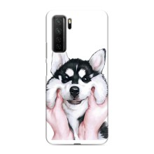Чохли з собаками для Honor 30s (VPrint) (Радісний Хаскі)