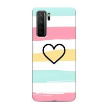 Чехлы с тематикой "Маленькие Сердечки" на Honor 30s – Красивое сердечко