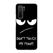 Чохол для Хуавей Оноу 30с - (AlphaPrint) з принтом (ТОП продажів) (Dont Touch)