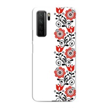 Чохол для Патріота України Honor 30s - (AlphaPrint) – Яскрава вишиванка