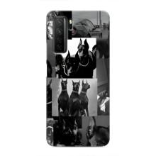 Чохол ДОБЕРМАН  для Honor 30s (Колаж Доберман)