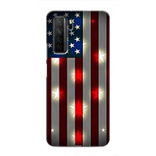 Чехол Флаг USA для Honor 30s (Флаг США 2)