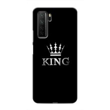 Чехол (Корона на чёрном фоне) для Хонор 30с – KING