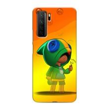 Чехол Бравл Старс для Honor 30s – LEON в кофте