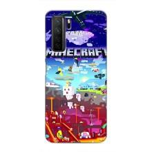 Чохол майнкрафт для Honor 30s – MINECRAFT