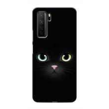 Чехол на тематику: Коты для Honor 30s – Черный Котик