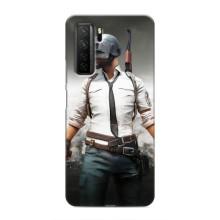 Силиконовый чехол с картинкой "Герой Pubg" на Honor 30s – Пабг