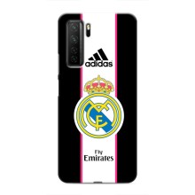 Чехол для Honor 30s с принтом (Лого Real Madrid)