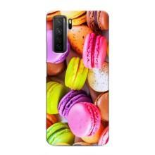 Чехол с изображением  вкусной еды для Honor 30s – Макаруны