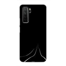 Чохол з картинками на чорному фоні для Honor 30s – Дорога