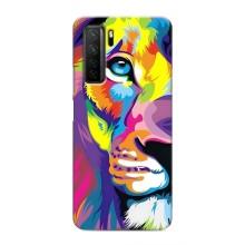Чехол с картинкой на Honor 30s – Яркий Лев