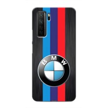 Чохол для Хуавей Оноу 30с - з принтом БМВ (AlphaPrint) (Лого BMW)