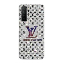 Чохол Стиль Louis Vuitton на Honor 30s (Яскравий LV)