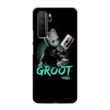 Чехол Супергерои Марвел на Хонор 30с – Groot