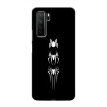 Чехол Супергерой Человека Паука на Honor 30s – Лого паука