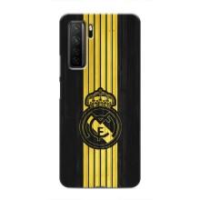 ФК Реал Мадрид чехлы для Honor 30s (AlphaPrint) – фон Реал Мадрид