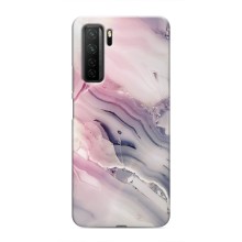 Мраморний чехол на Honor 30s (VPrint) (Пурпурний Мрамор)