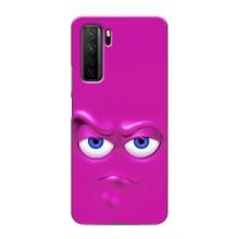 Силиконовые Чехлы (смешные стикеры) для Honor 30s – Хитрая мордочка