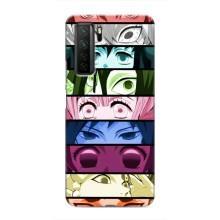 Силіконові чохлі з очіма Anime для Хонор 30с – Очі Хашира