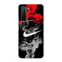 Силиконовый Чехол на Honor 30s с картинкой Nike – Nike дым