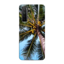 Силіконовий чохол з КАРТИНКАМИ літо для Honor 30s (AlphaPrint) (Пальма)