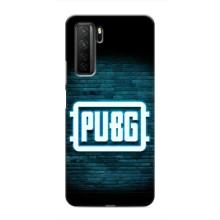 Чехол (TPU) с картинкой "Лого Пабг" на Хонор 30с – Лого PUBG
