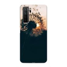 Силиконовый Чехол с одуванчиками на Honor 30s – Красивый одуванчик