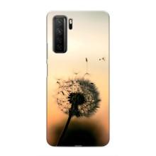 Силиконовый Чехол с одуванчиками на Honor 30s – Роздумаханый одуванчик
