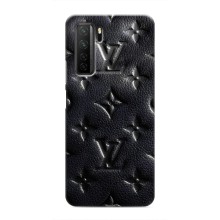 Текстурный Чехол Louis Vuitton для Хонор 30с (Черный ЛВ)