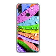 Чехлы (ART) Цветы на Huawei Honor 8C (VPrint) – Семицветик