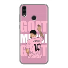 Чехлы Лео Месси в Майами на Huawei Honor 8C – GOAT MESSI