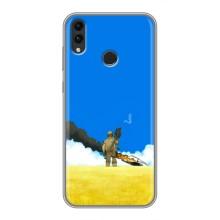 Чехлы на военную тематику для Huawei Honor 8C – Попадание