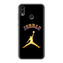 Чохли для Huawei Honor 8C - з картинкою JORDAN (AlphaPrint) (Jordan Gold)
