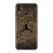 Чохли для Huawei Honor 8C - з картинкою JORDAN (AlphaPrint) (Logo Jordan)
