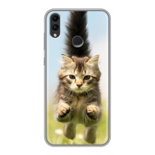 Чохли з Котиками для Huawei Honor 8C (VPrint) (Прижок кота)