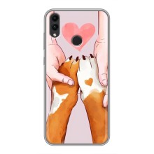 Чохли з собаками для Huawei Honor 8C (VPrint) (Любовь до собак)
