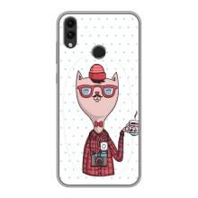 Чохол на тематику: Коти для Huawei Honor 8C – Кіт аристократ