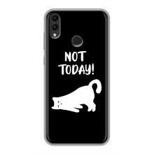 Бампер с изображением Котиков для Хонор 8С – Not Today
