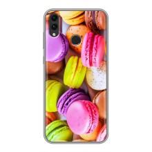 Чехол с изображением  вкусной еды для Huawei Honor 8C – Макаруны