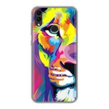 Чохол з картинкою на Huawei Honor 8C – Яскравий Лев