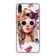 Чехол с картинкой Модные Девчонки Huawei Honor 8C – Девушка в очках