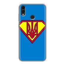 Чехол с картинкой (Патриотический ГЕРБ) на Huawei Honor 8C – Super - Герб