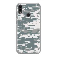 Камуфляжный Чехол для Хонор 8С – Камуфляжный Хаки
