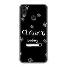 Різдвяні, Святкові Чохли для Хуавей Хонор 8С – Christmas loading