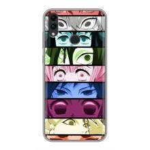Силіконові чохлі з очіма Anime для Хонор 8С – Очі Хашира