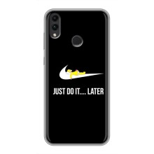 Силиконовый Чехол на Huawei Honor 8C с картинкой Nike (Later)