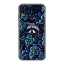 Силиконовый Чехол с Енотами на Huawei Honor 8C – В цветах