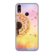 Силиконовый Чехол с одуванчиками на Huawei Honor 8C – Цветок-одуванчик