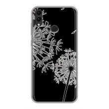 Силиконовый Чехол с одуванчиками на Huawei Honor 8C – Одуванчики