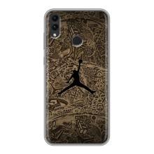 Чехлы для Huawei Honor 8X Max - с картинкой JORDAN (AlphaPrint) – Logo Jordan